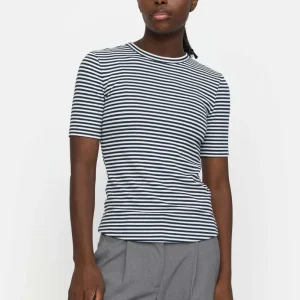 Gestreept t-shirt srfenja stripe top