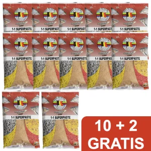 1-1 SUPER PASTE 500g - 10 + 2 GRATIS 🎁 Pakket Deal