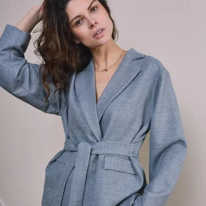 Grijze blazer nani