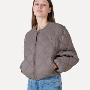Taupe jacket noele