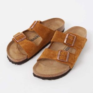 Bruine suŠde sandalen arizona