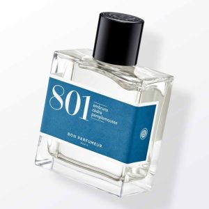 100ml parfum 801: zeebries, ceder en grapefruit