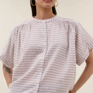 Geruite blouse alex check