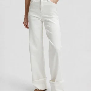 Offwhite wide leg jeans stella