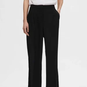 Zwarte pantalon tinni mw wide pant